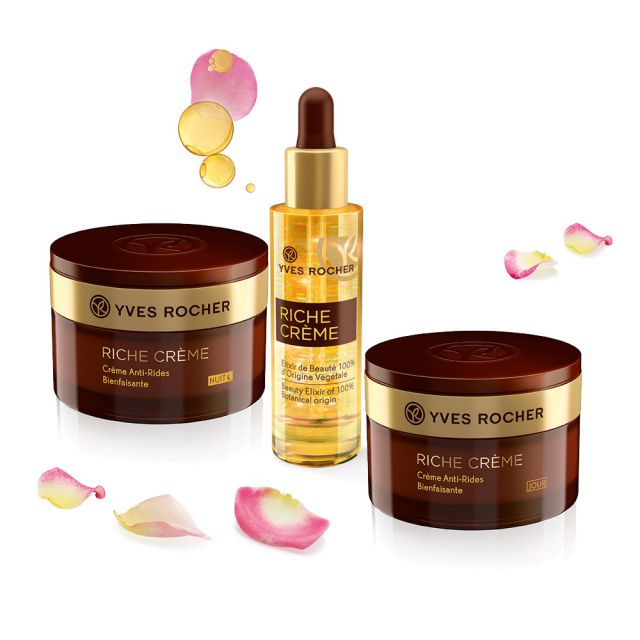 תמונת מוצר - שגרת טיפוח ריש קרים להפחתת קמטים והזנת העור מסדרת Riche Creme 2 - מחיר המוצר 657.0000 ש״ח