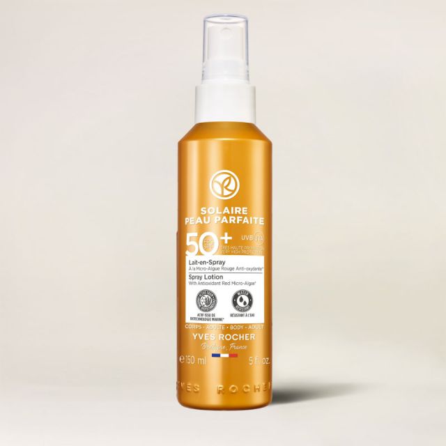 תמונת מוצר - תחליב ספריי להגנה מהשמש לפנים ולגוף 50 SPF מסדרת Solaire Peau Parfaite - מחיר המוצר 179.9000 ש״ח