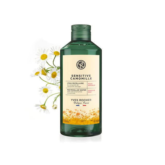 תמונת מוצר - מים מיסלריים לניקוי עור רגיש מסדרת Sensitive Camomille - מחיר המוצר 85.0000 ש״ח