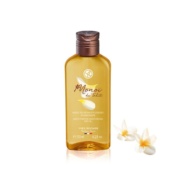 תמונת מוצר - שמן מונוי יבש רב תכליתי לגוף ושיער. מסדרת New Monoi De Tahiti - מחיר המוצר 69.0000 ש״ח