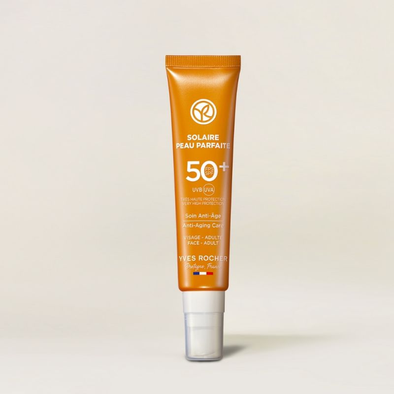תמונת מוצר - קרם הגנה מהשמש לפנים אנטי אייג’ינג SPF 50 מסדרת Solaire Peau Parfaite1 - מחיר המוצר 139.9000 ש״ח