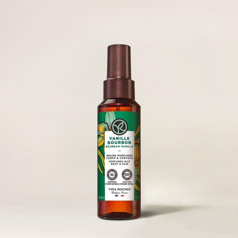 תמונת מוצר - ספריי מבושם לגוף ולשיער בניחוח וניל ובורבון מסדרת Bain nature 2024 - מחיר המוצר 55.0000 ש״ח