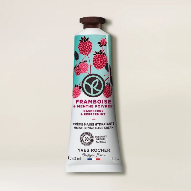 תמונת מוצר - קרם ידיים ממריץ בניחוח פטל מנטה מסדרת Bain nature 2024 - מחיר המוצר 29.9000 ש״ח